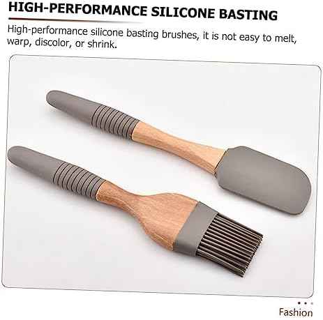 BESPORTBLE Silicone Baking Tools Set Kitchen Utensils with Scraper and