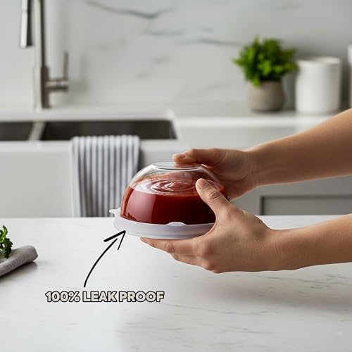 Silicone Stretch Lids, 6 Pack, Airtight Bowl Covers
