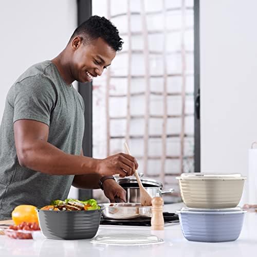 Bentgo Prep Food Storage Bowls with Lids, 10 Pack, PFAS & BPA-Free