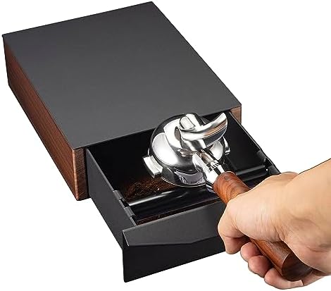 MOJAE Espresso Knock Box Drawer,Stainless Steel Detachable Coffee