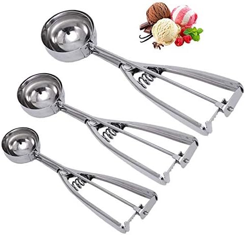 Linwnil Cookie Scoop Set - Small/1 Tablespoon, Medium/2 Tablespoon