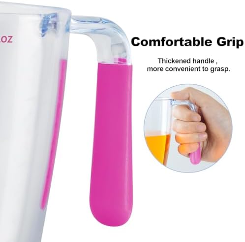 Liquid Measuring Cups with Spout 3 Pcs with ML OZ Scale