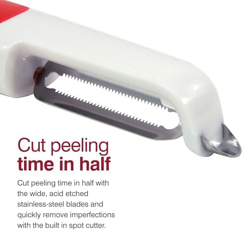 Zyliss 2-Piece Swivel & Soft-Skin Peeler Value Set - Potato, Cucumber