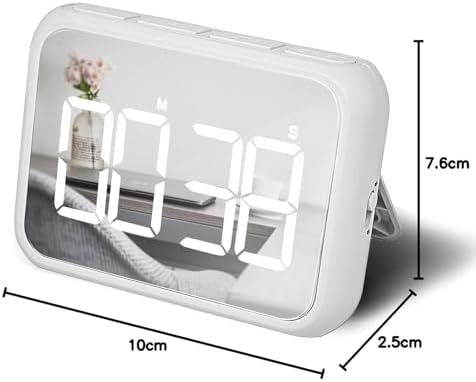 Digital Visual Timer Stopwatch, 99 Minutes, White