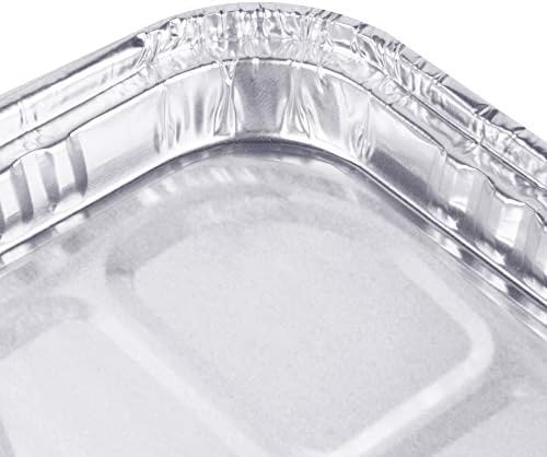 (25 Pack) 1/4 Size Cookie Sheet Baking Cake Pans l 12.8” x 8.9”