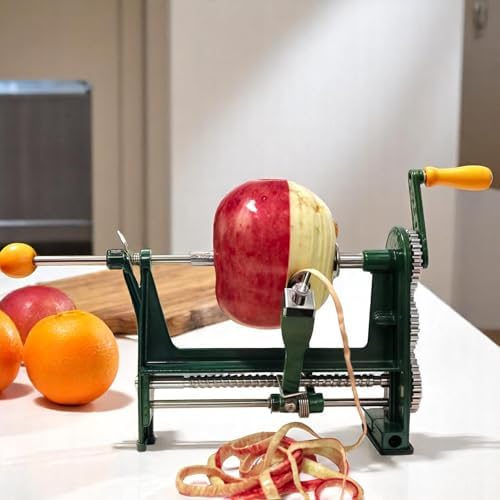 Hand Crank Orange Twist Peeler, Stainless Steel
