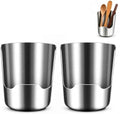 Multi-Functional Kitchen Utensil Holder,Stainless Steel Utensil