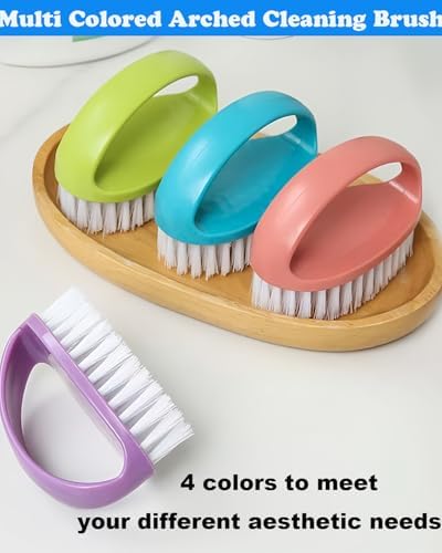 Small Nylon-Bristle Scrubbing Brush