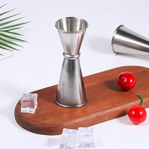 9 PCS Jigger for Bartending, 2oz,1oz Cocktail Jigger 304 Stainless