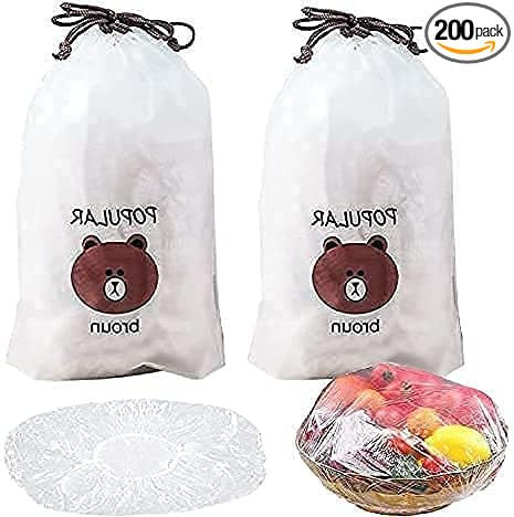 Fresh Keeping Bags, Plastic Sealing Bags Food Cover, Universal Kitchen Wrap by Home