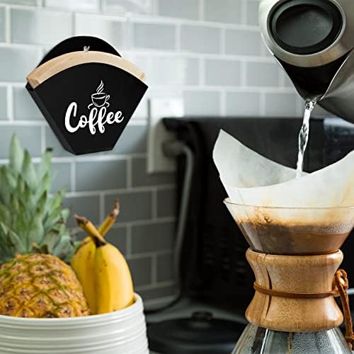 Yalikop Cone Coffee Filter Holder Farmhouse Dispenser Wall Mount