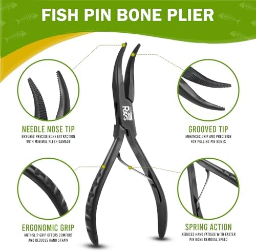 Stainless Steel Fish Bone Pliers and Tweezers