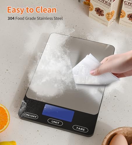 Food Scale -33lb Digital Kitchen Scale for Food Ounces Grams
