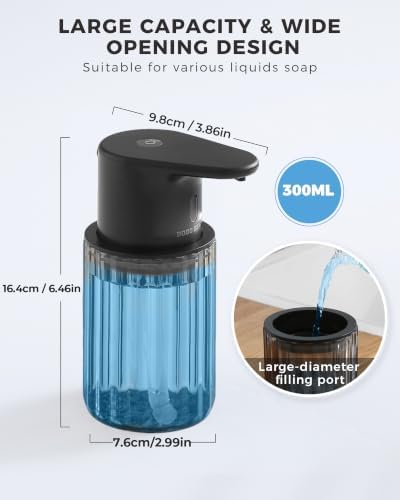 Automatic Foaming Soap Dispenser, USB Rechargeable