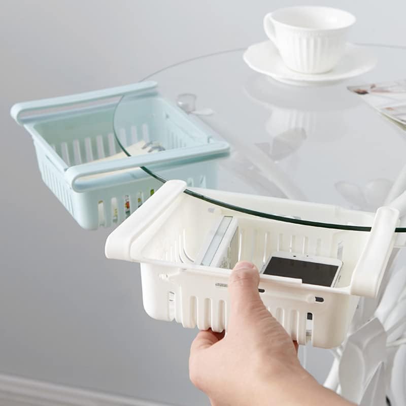 Refrigerator Organizer Bins Pull out Drawer, Adjustable Refrigerator