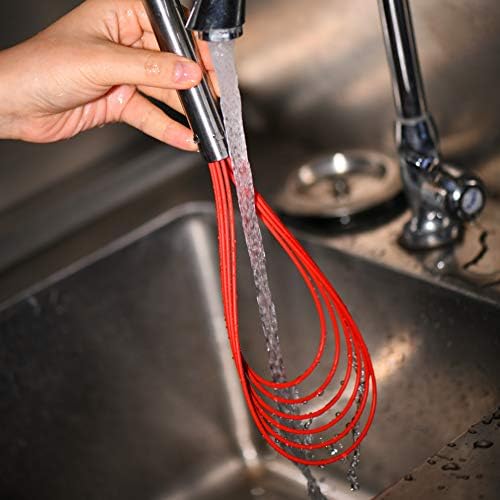 Flat Whisk Set,Stainless Steel 3 Pack 10''+11''+12'' Premium Sturdy-6