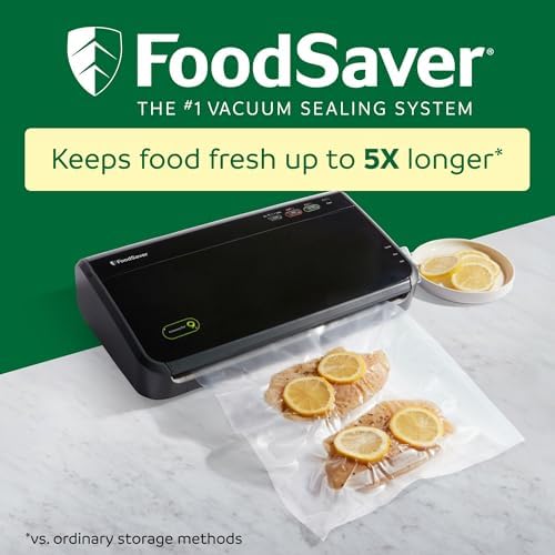 FoodSaver Vacuum Sealer Machine with Automatic Bag Detection