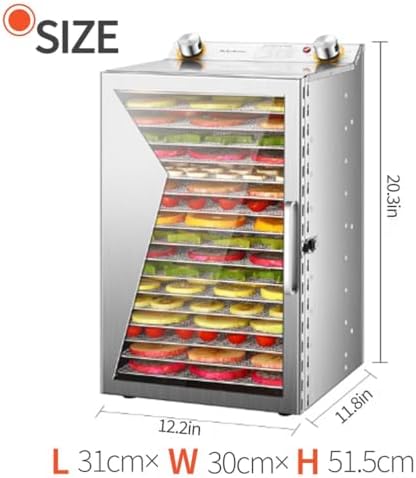 Freeze Dryer, 6/8/12 Layers, Stainless Steel
