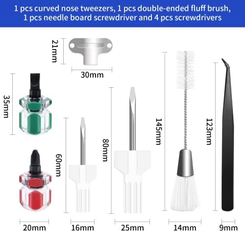 7 Piece Sewing Machine Cleaning Kit
