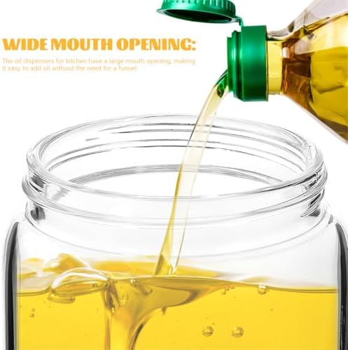 Ciieeo Olive Oil Dispenser and Sprayer, 2-in-1 Glass Bottle