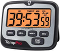 TempPro TM01 2-in-1 Kitchen Timer with 12/24H Clock