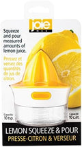 Joie Squeeze and Pour Juicer Reamer, 10tsp, Yellow