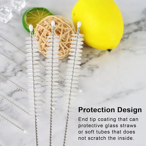 Straw Cleaner Brush Fit for Owala FreeSip 24oz/32oz/40oz, Silicone