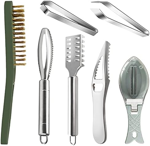 Openfly Fish Scaler Tool, Stainless Steel Fish Scaler Remover Fish