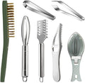 Openfly Fish Scaler Tool, Stainless Steel Fish Scaler Remover Fish