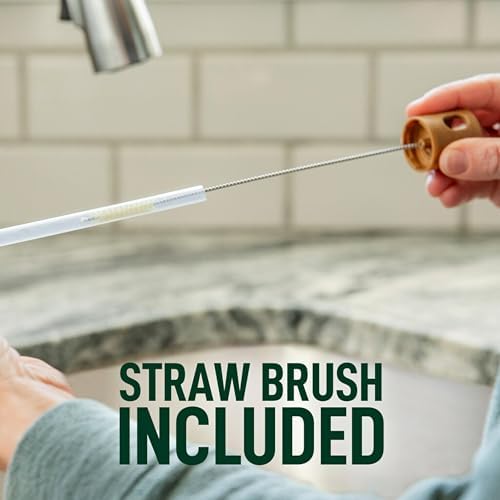 Scotch-Brite Bottle and Straw Brush Set, 2 Replaceable Heads