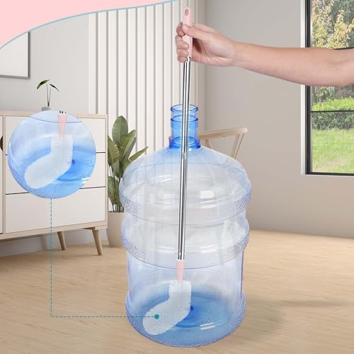 5 Gallon Water Jug Cleaning Brush, Carboy Brush & Bottle Cleaner for