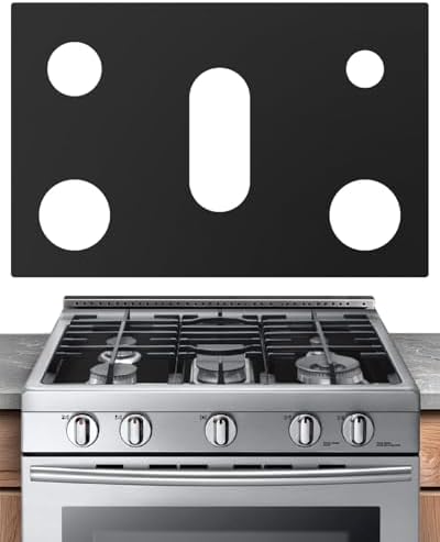 FLASLD Silicone Stove Cover Gas Stove Top Burner Covers for Samsung