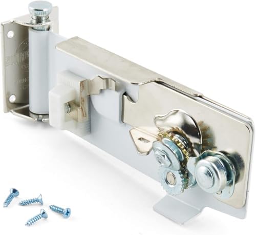 Swing-A-Way Wall Mount Can Opener with Magnet Lid Lift, White