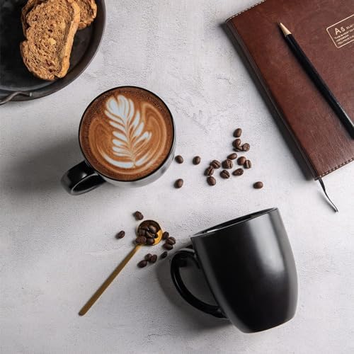 AmorArc 16 oz Coffee Mugs Set of 6, Large Ceramic Coffee Cups Set