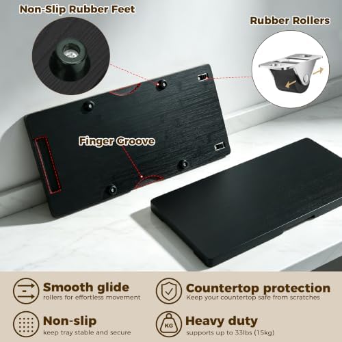 Black Pine Appliance Slider for Ninja SLUSHi