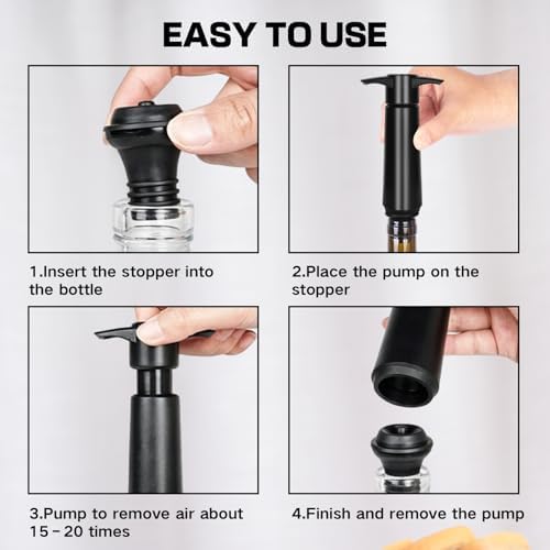Wine Bottle Stopper, Wine Stopper, Wine Corks,Wine Vacuum Stopper with