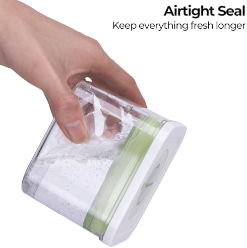 linoroso Pop Airtight Food Storage Containers with Date Recording