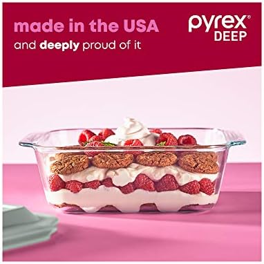 Pyrex 3-Pack Glass Baking Dish Set, 9"x13"