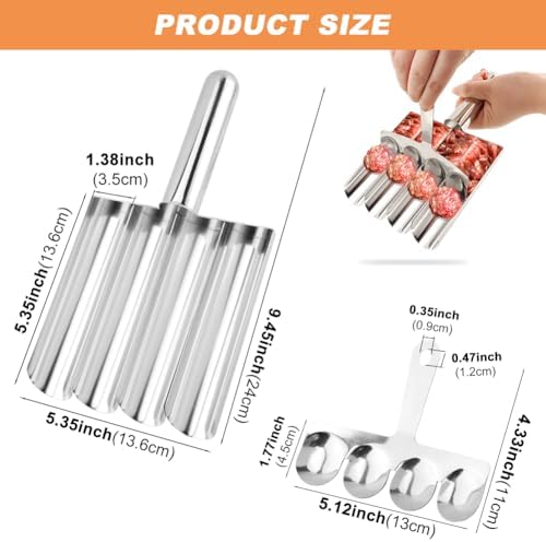 Meatball Maker Tool with Nonstick Scoop