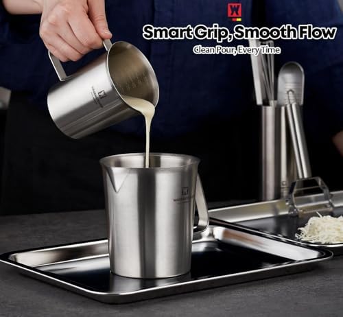 WAGENSTEIGER 18/8 Stainless Steel Measuring Cup: Metal Measuring