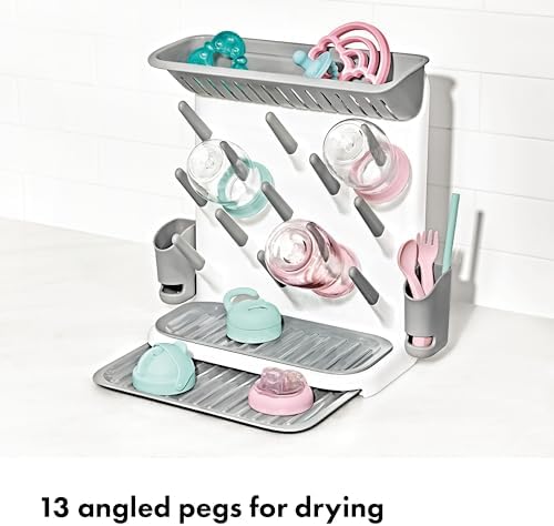 OXO Tot Expandable Baby Bottle Drying Rack