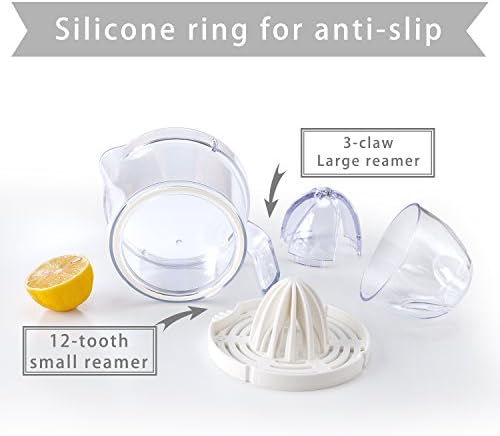 Sunhanny Citrus Juicer, 17-Ounce, Clear