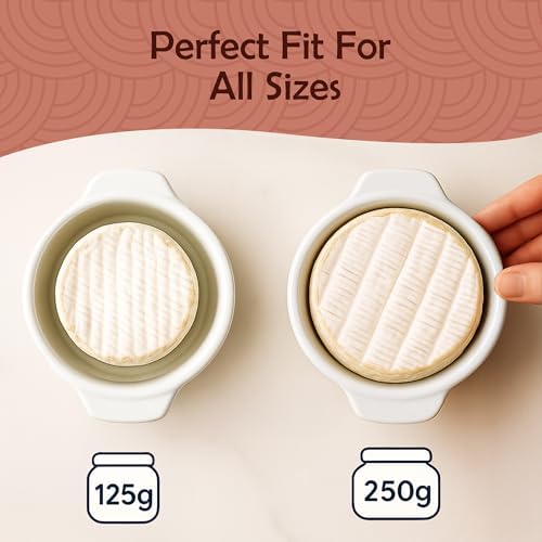 Muldale Ceramic Camembert Baker with Lid and Wooden Spreader - Brie