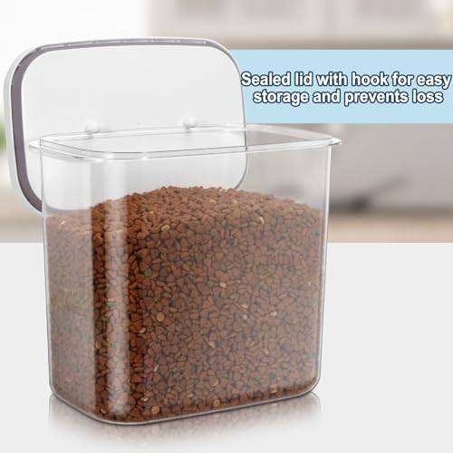 12 lbs Airtight Dog Cat Food Storage Container and Dog Treat