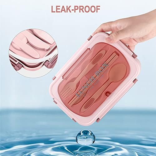 Bento Box for Adult, 1200 ML Lunch Containers for Adults, LeakProof