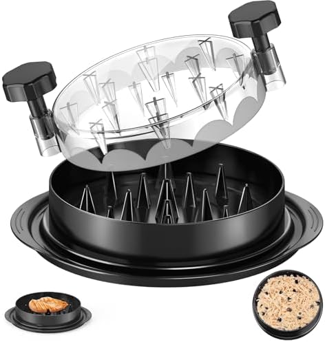 SoulLife 8-Inch Chicken Shredder Tool, Black