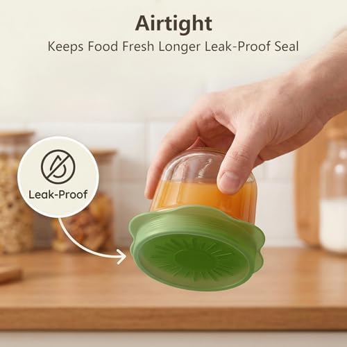 Silicone Stretch Lids, 12 Pack