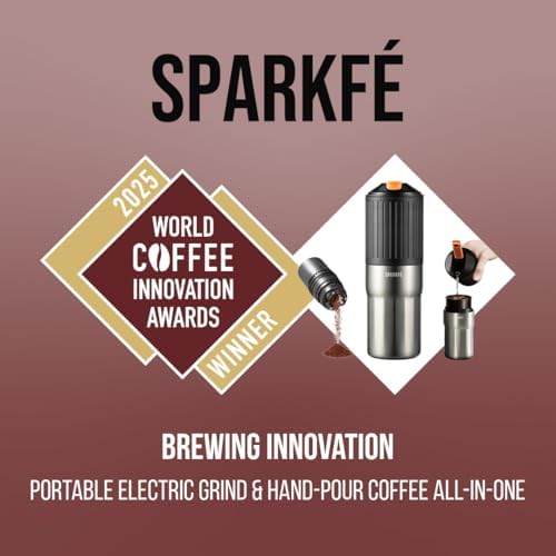 Portable Pour Over Coffee Maker with Rechargeable Electric Grinder