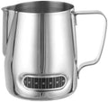 uxcell Milk Frothing Pitcher with Integrated Thermometer, 12oz/350ml