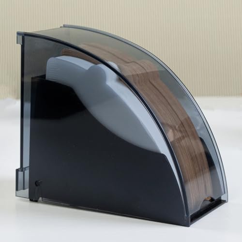 Cone Coffee Filter Holder with Lid, Filter Paper Storage Box Dustproof
